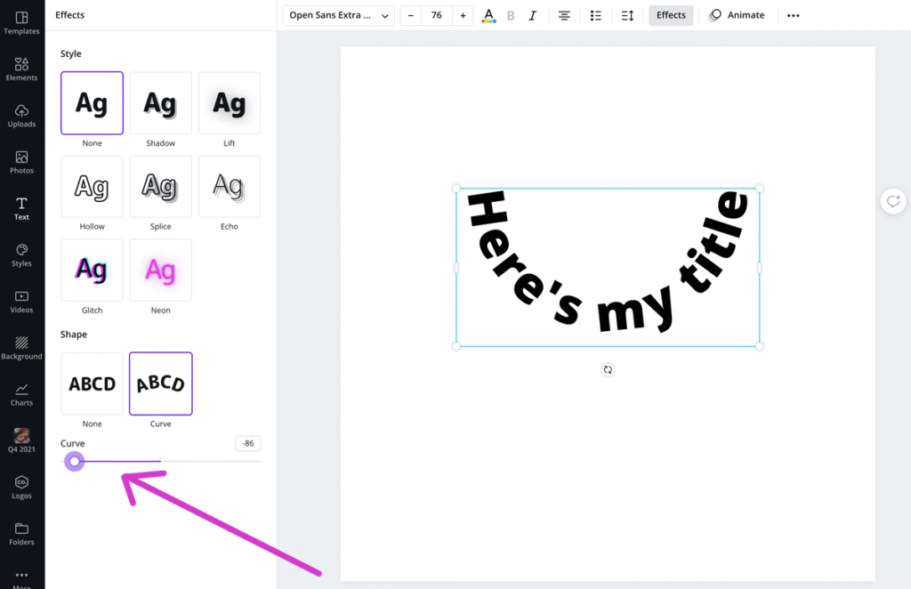 Creative Uses For Curved Text