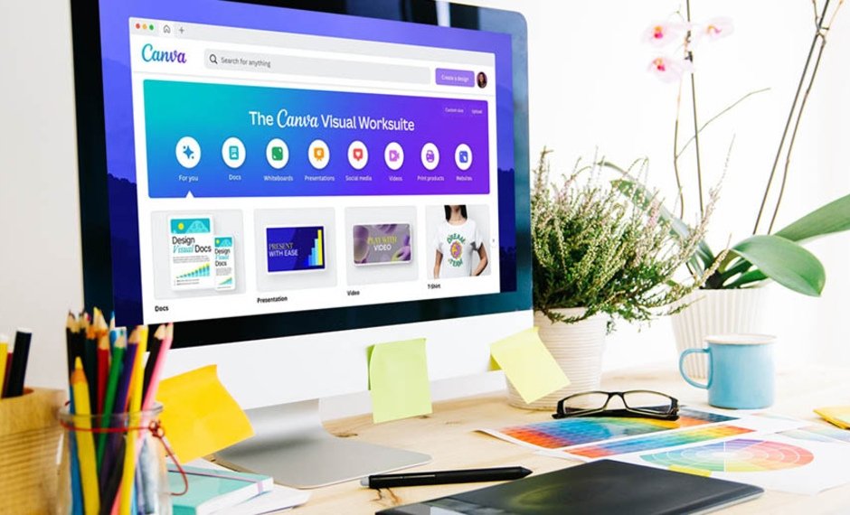 What is Canva and Its Image Library?