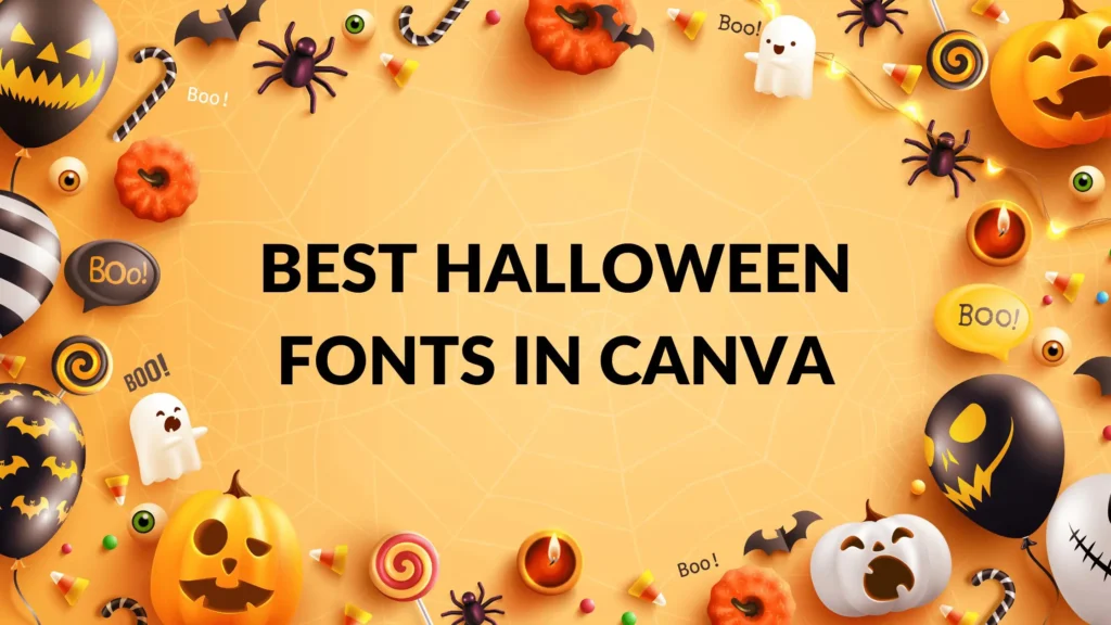 Best Halloween Fonts On Canva