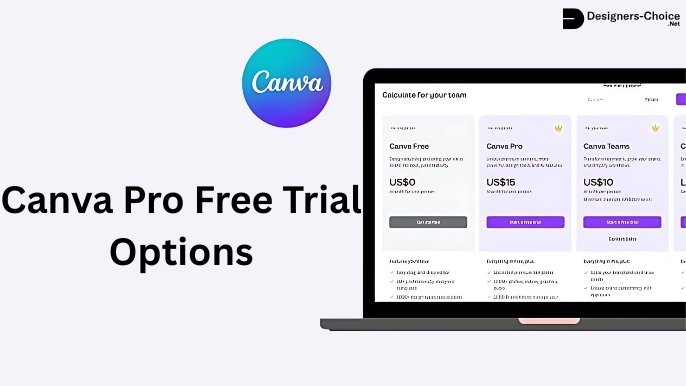 Canva Pro Free Trial Options