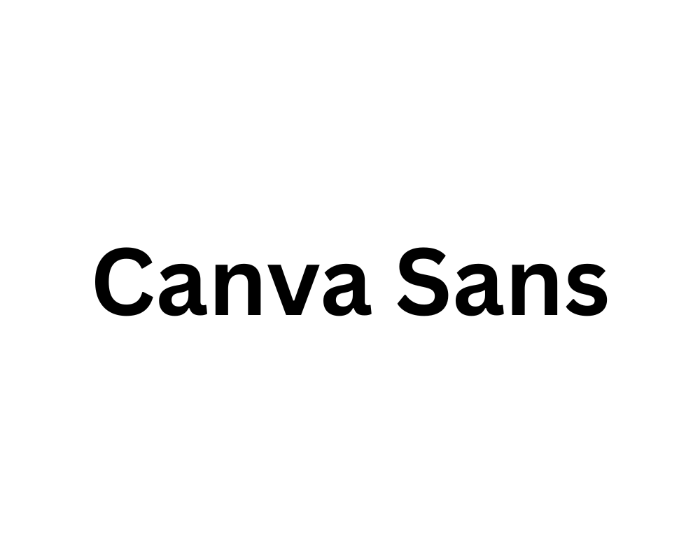 Canva Sans