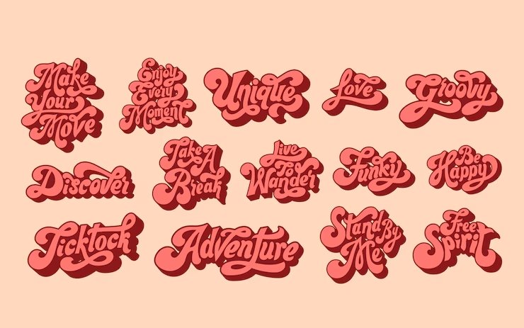 Creating Retro Font Effects in Canva