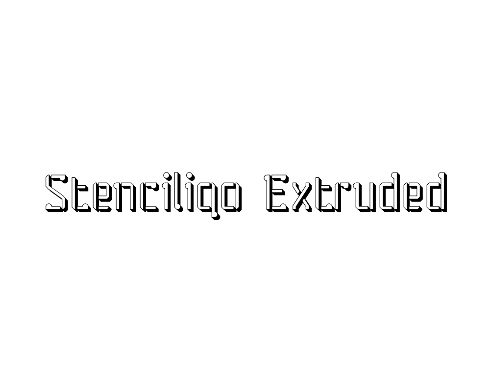 Stenciliqo Extruded