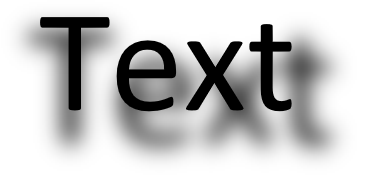 Text Shadows