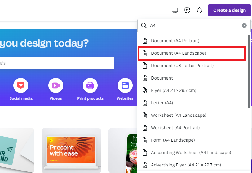 Understanding Landscape Orientation In Canva