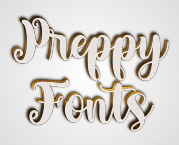 Characteristics of Preppy Fonts