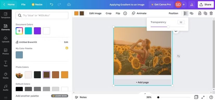 Tips For Professional Image Fading on canva