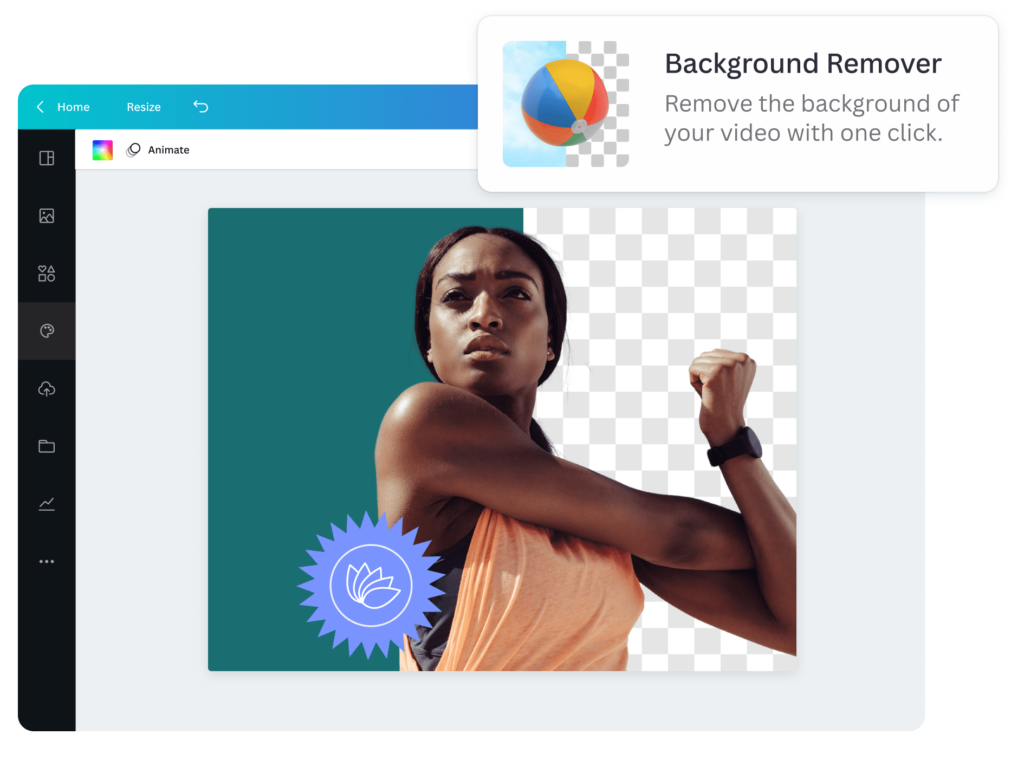 Using Background Remover Tool in Canva