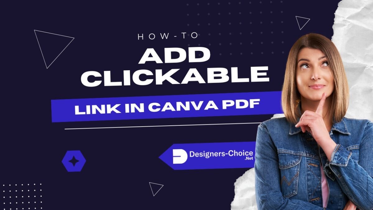 How to Add Clickable Link in Canva PDF?