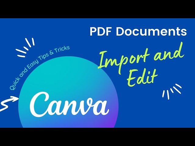 Canva Tip #69: Importing PDFs