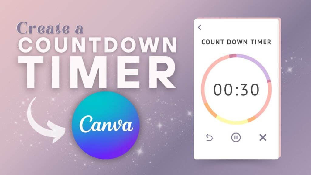Canva Tip #43: Presentation Countdown Timer