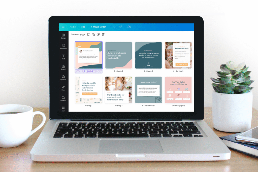 Canva Tip #16: Saving Templates