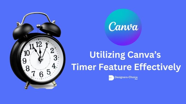 How to Put Timer in Canva: A Step-by-Step Guide – Designers – Choice