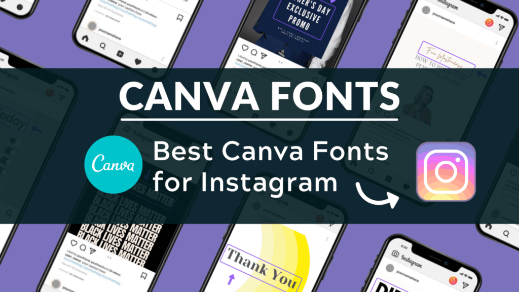 Best Canva Fonts For Instagram Posts