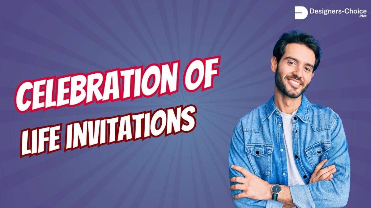 Celebration of Life Invitations