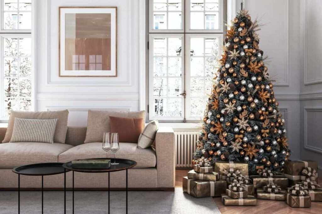 What Defines Christmas Backgrounds Aesthetic in Modern Design?