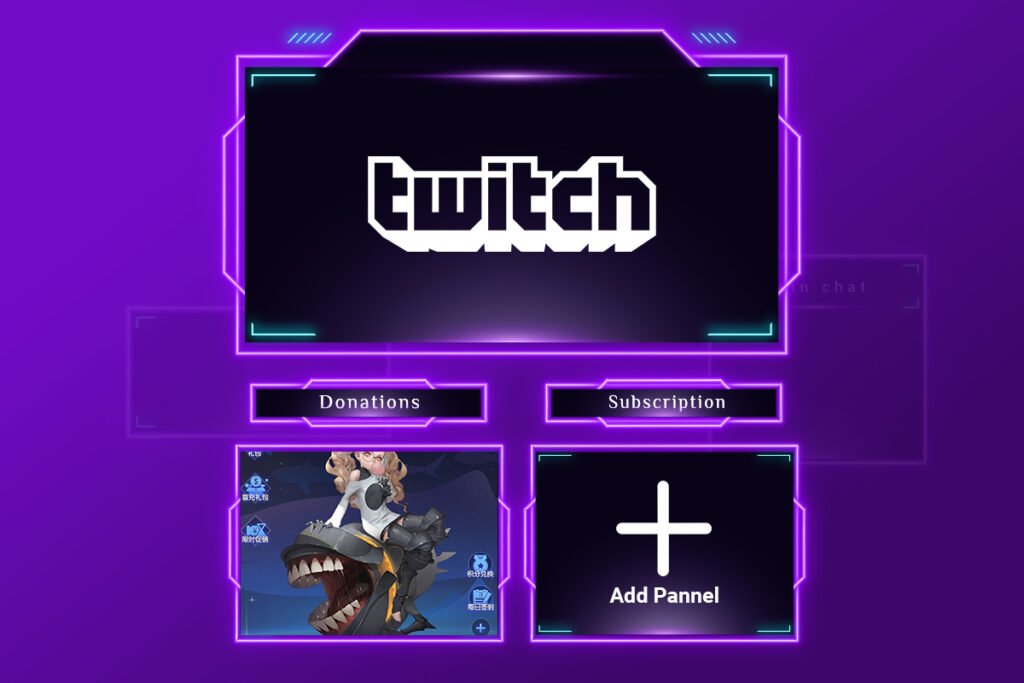 How to Add Panels to Your Twitch Profile?