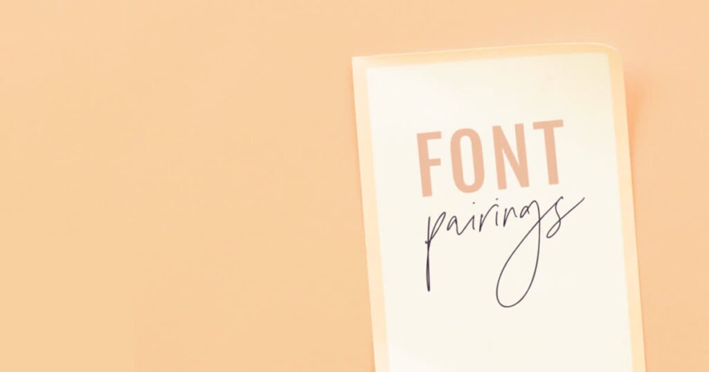 How to Choose the Perfect Luxury Font Pairings?