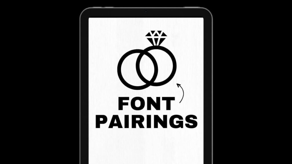 The Relationship Between Weddings And Font Pairings