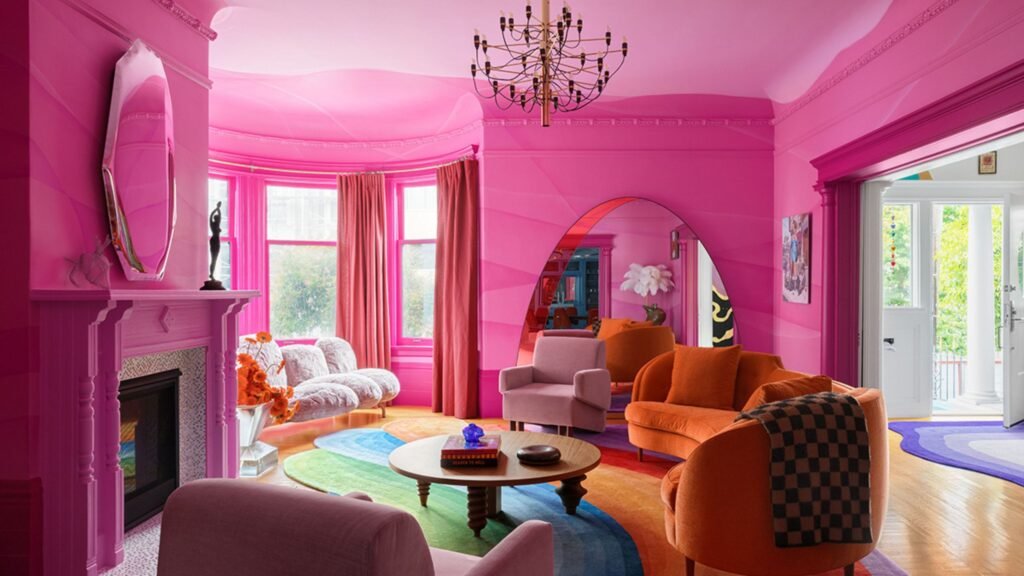 Using Hot Pink in Interior Design and Home Decor