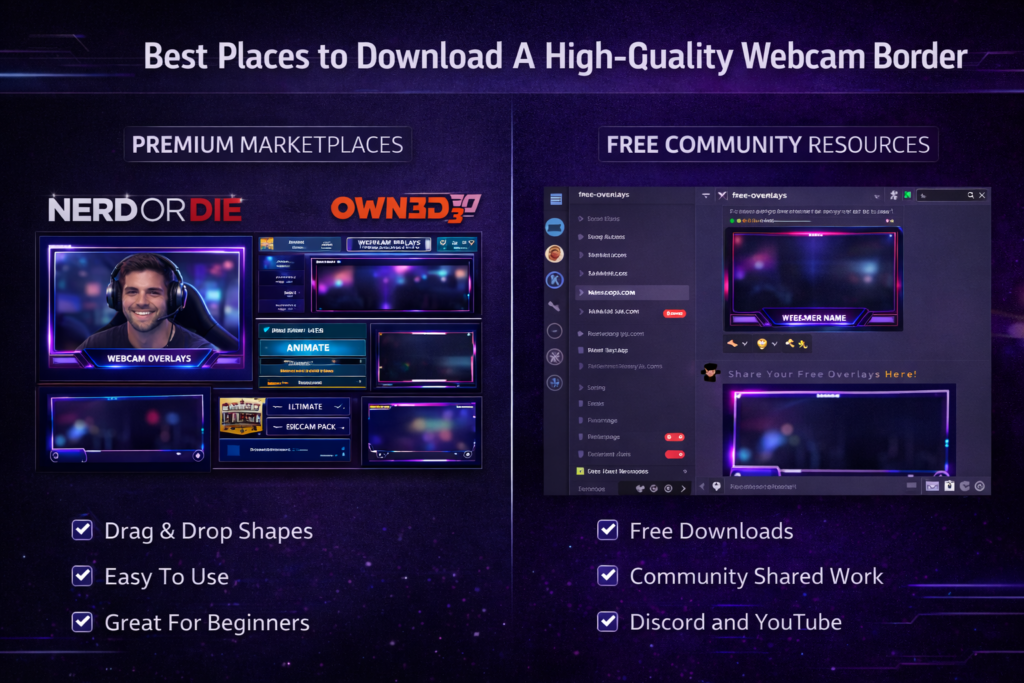 Best Places to Download A High-Quality Webcam Border