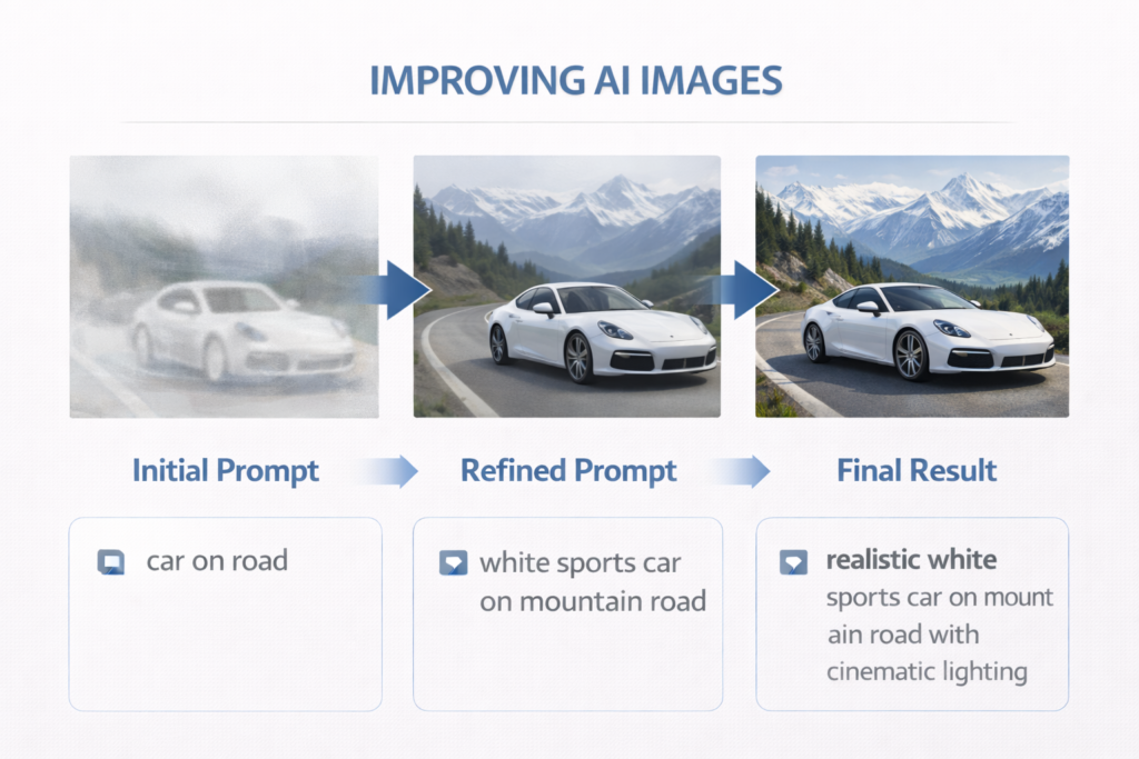 Editing, Refining and Regenerating Images in Perplexity