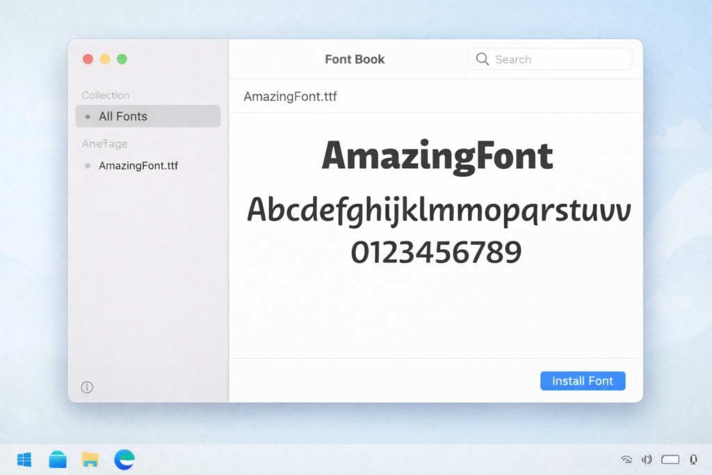 How to Add Fonts to GIMP on Mac