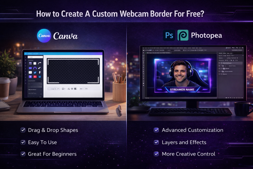 How to Create A Custom Webcam Border For Free