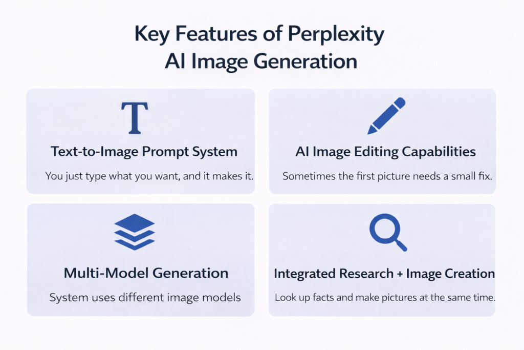 Key Features of Perplexity AI Image Generation