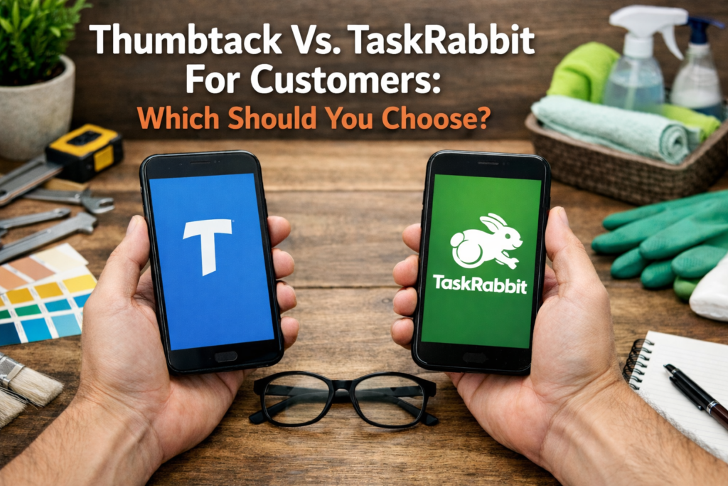Thumbtack Vs. TaskRabbit For Customers: Which Should You Choose?