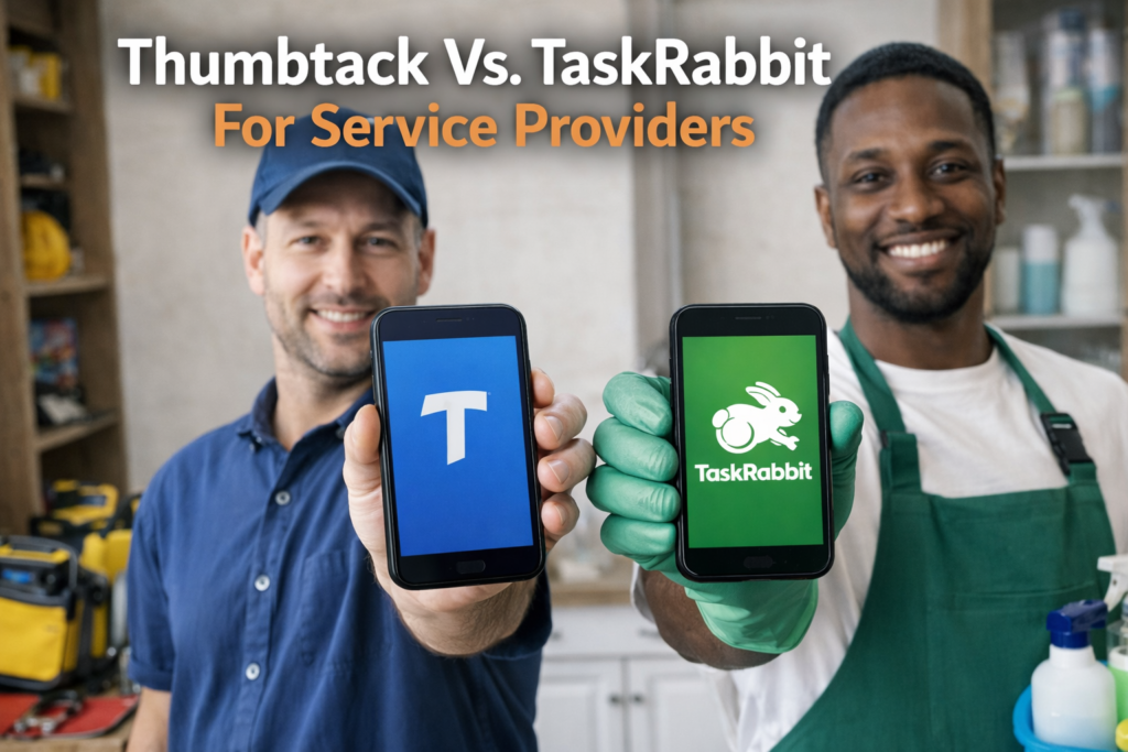 Thumbtack Vs TaskRabbit For Service Providers