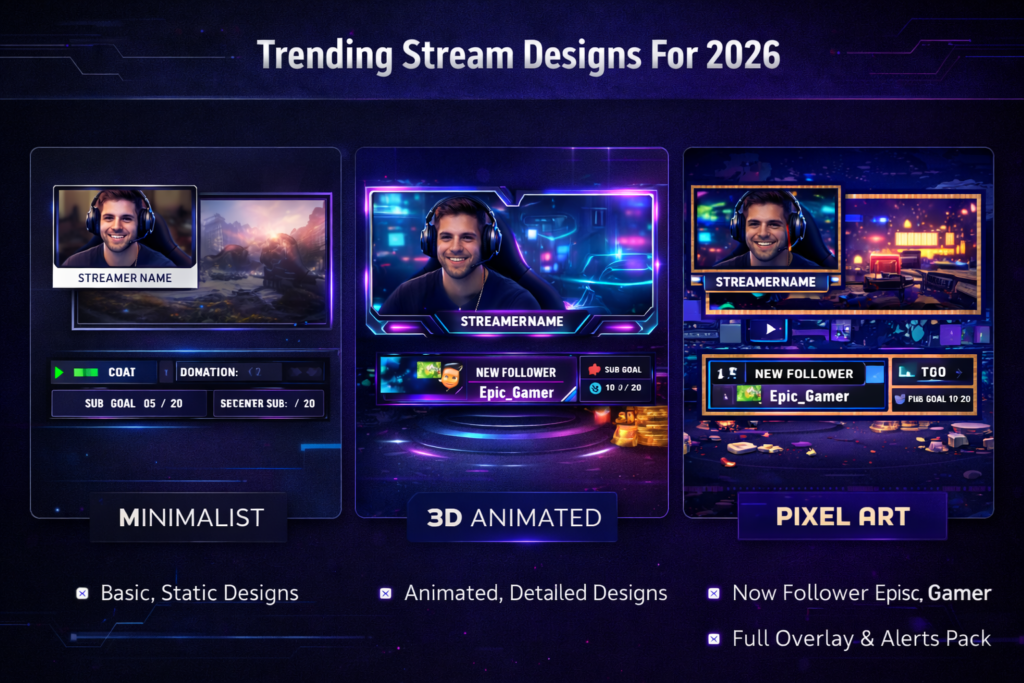 Trending Stream Designs For 2026
