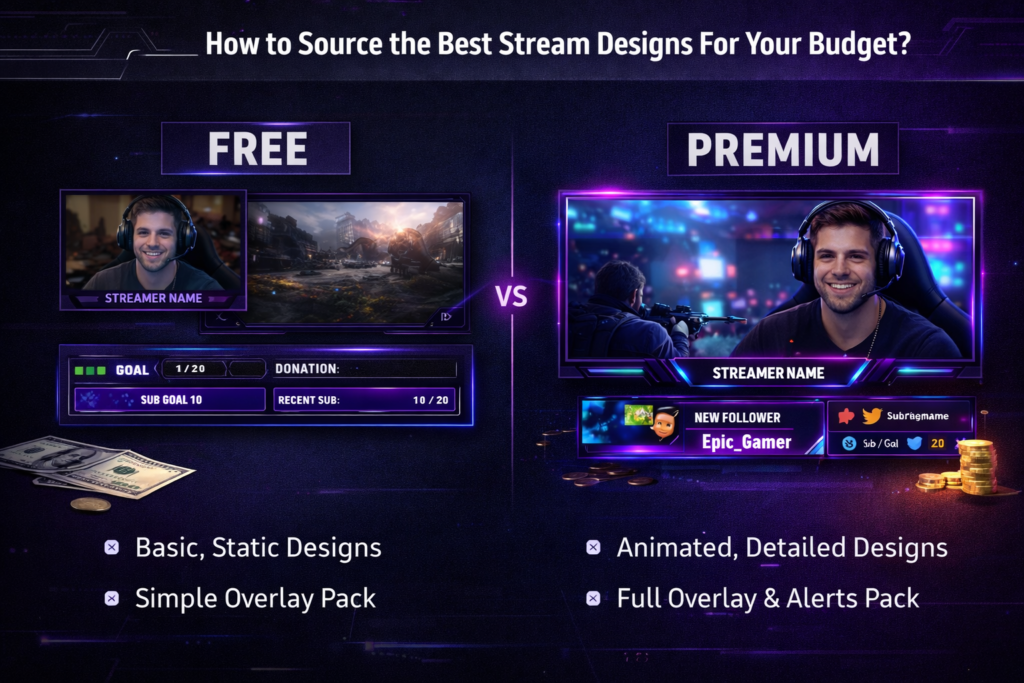 How to Source the Best Stream Designs For Your Budget?