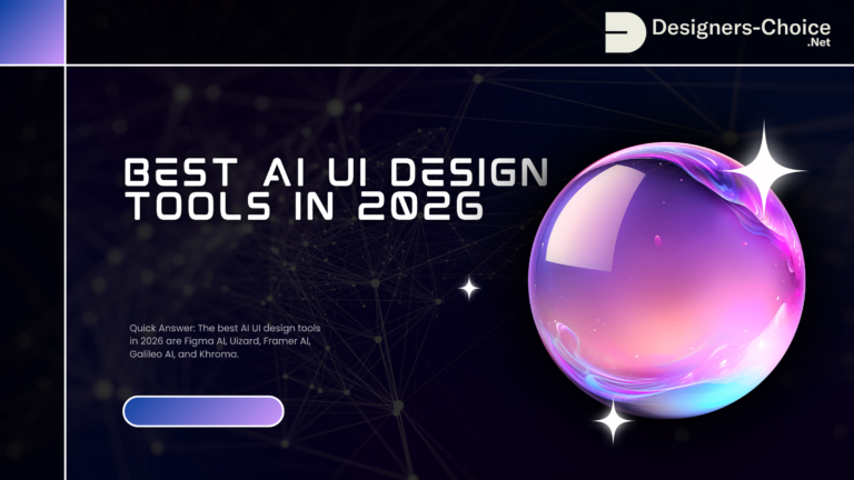 Best AI UI Design Tools in 2026 – Designers – Choice