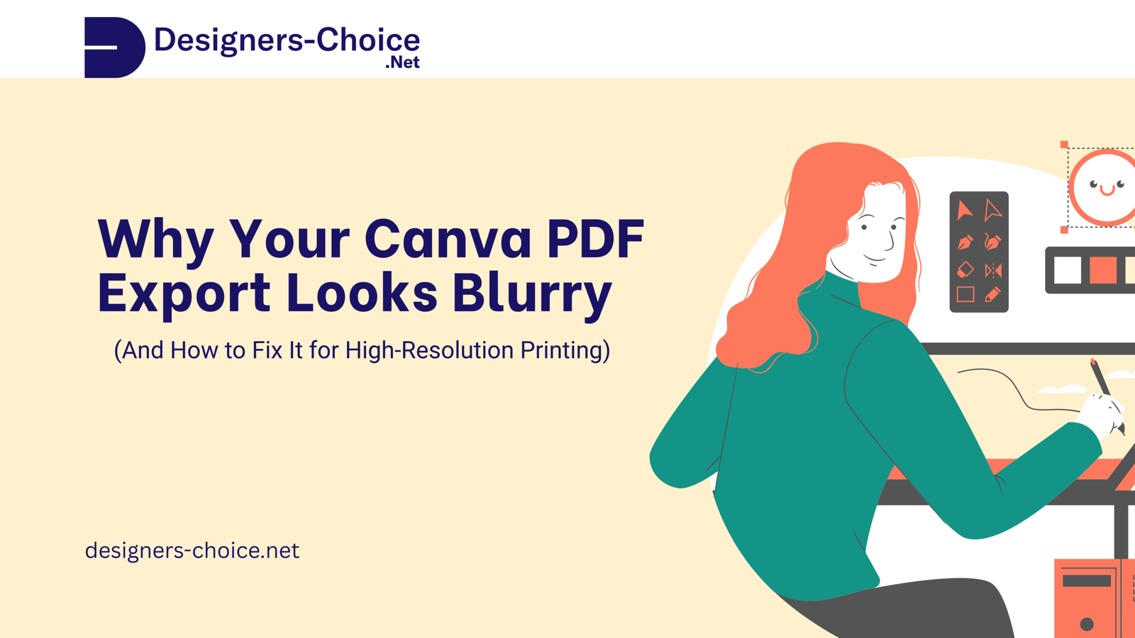 Why Your Canva PDF Export Looks Blurry